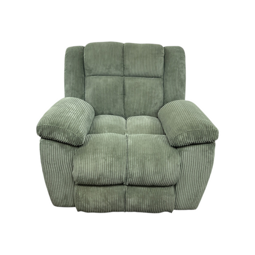 Red Barrel Studio Manual Recliner Chair With Padded Armrests - Overstuffed Corduroy Upholstery, image 2