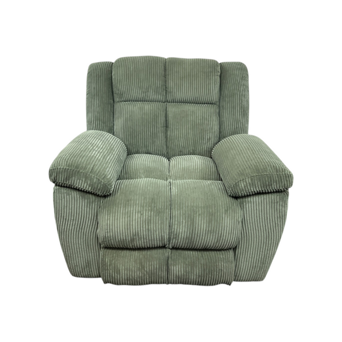Red Barrel Studio Manual Recliner Chair With Padded Armrests - Overstuffed Corduroy Upholstery, image 2
