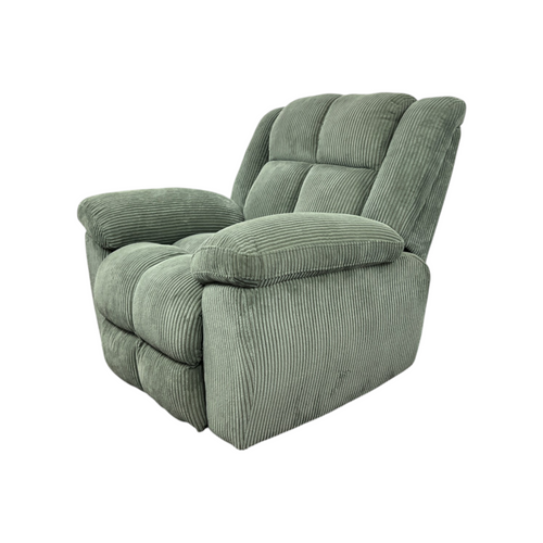 Red Barrel Studio Manual Recliner Chair With Padded Armrests - Overstuffed Corduroy Upholstery, image 3