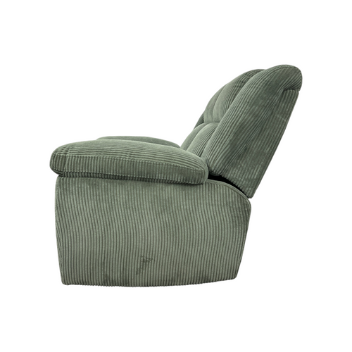 Red Barrel Studio Manual Recliner Chair With Padded Armrests - Overstuffed Corduroy Upholstery, image 4
