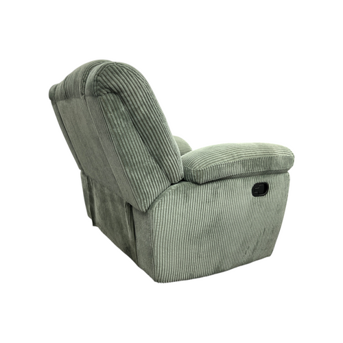 Red Barrel Studio Manual Recliner Chair With Padded Armrests - Overstuffed Corduroy Upholstery, image 7