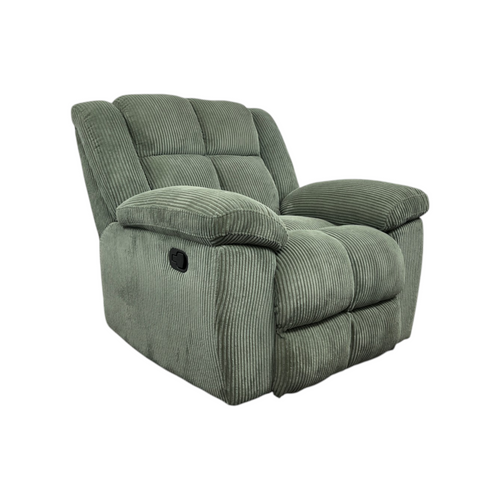 Red Barrel Studio Manual Recliner Chair With Padded Armrests - Overstuffed Corduroy Upholstery, image 9