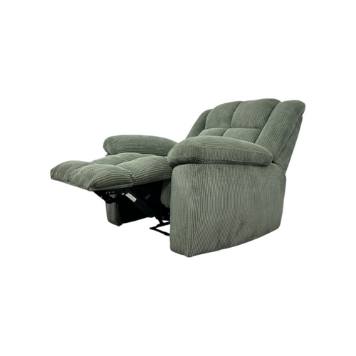 Red Barrel Studio Manual Recliner Chair With Padded Armrests - Overstuffed Corduroy Upholstery, image 12