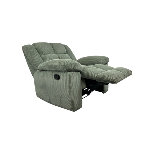Red Barrel Studio Manual Recliner Chair With Padded Armrests - Overstuffed Corduroy Upholstery, image 13