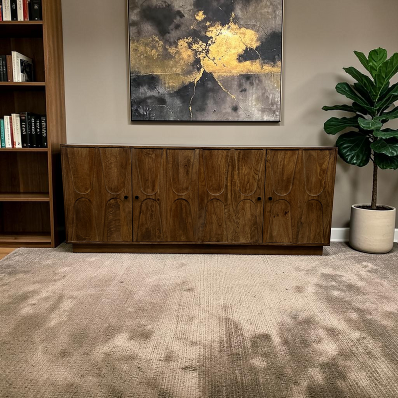 Modway Veda 72" Mango Wood Sideboard Cabinet