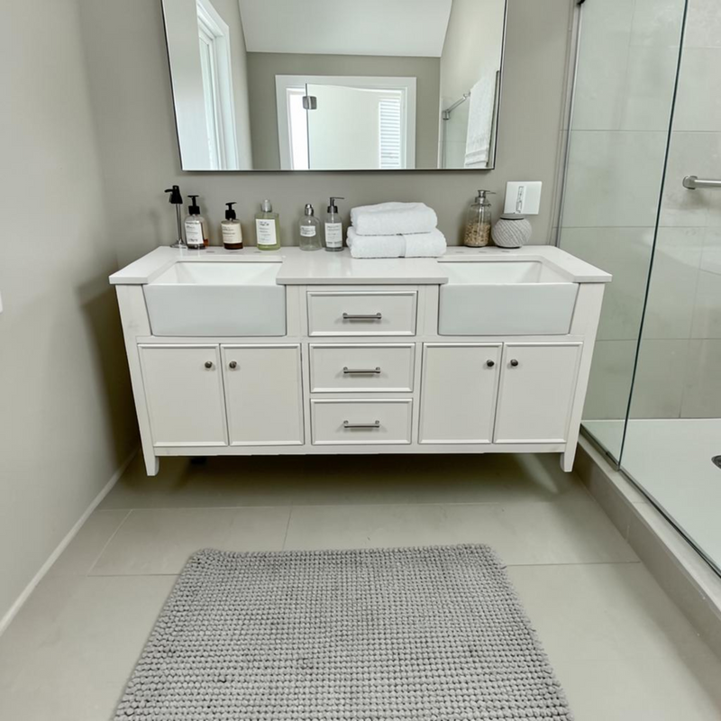 Birch Lane Aisa 72" Double Bathroom Vanity