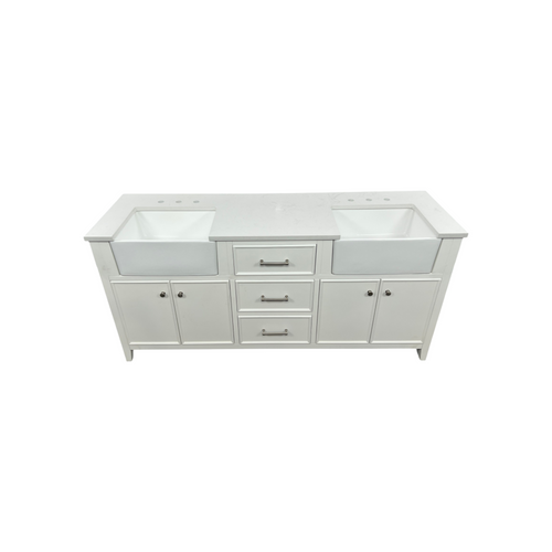 Birch Lane Aisa 72" Double Bathroom Vanity, image 2