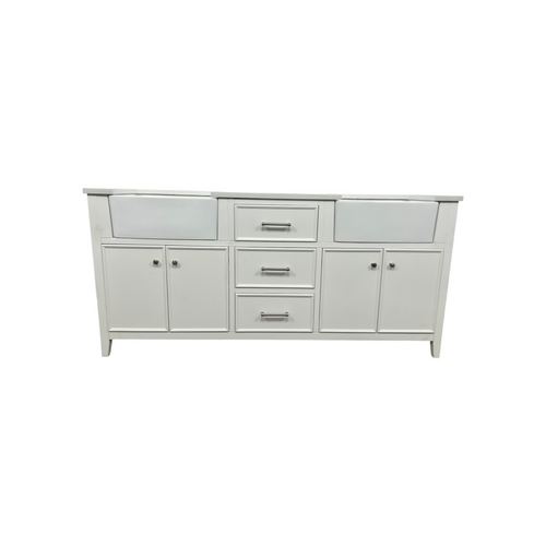Birch Lane Aisa 72" Double Bathroom Vanity, image 3