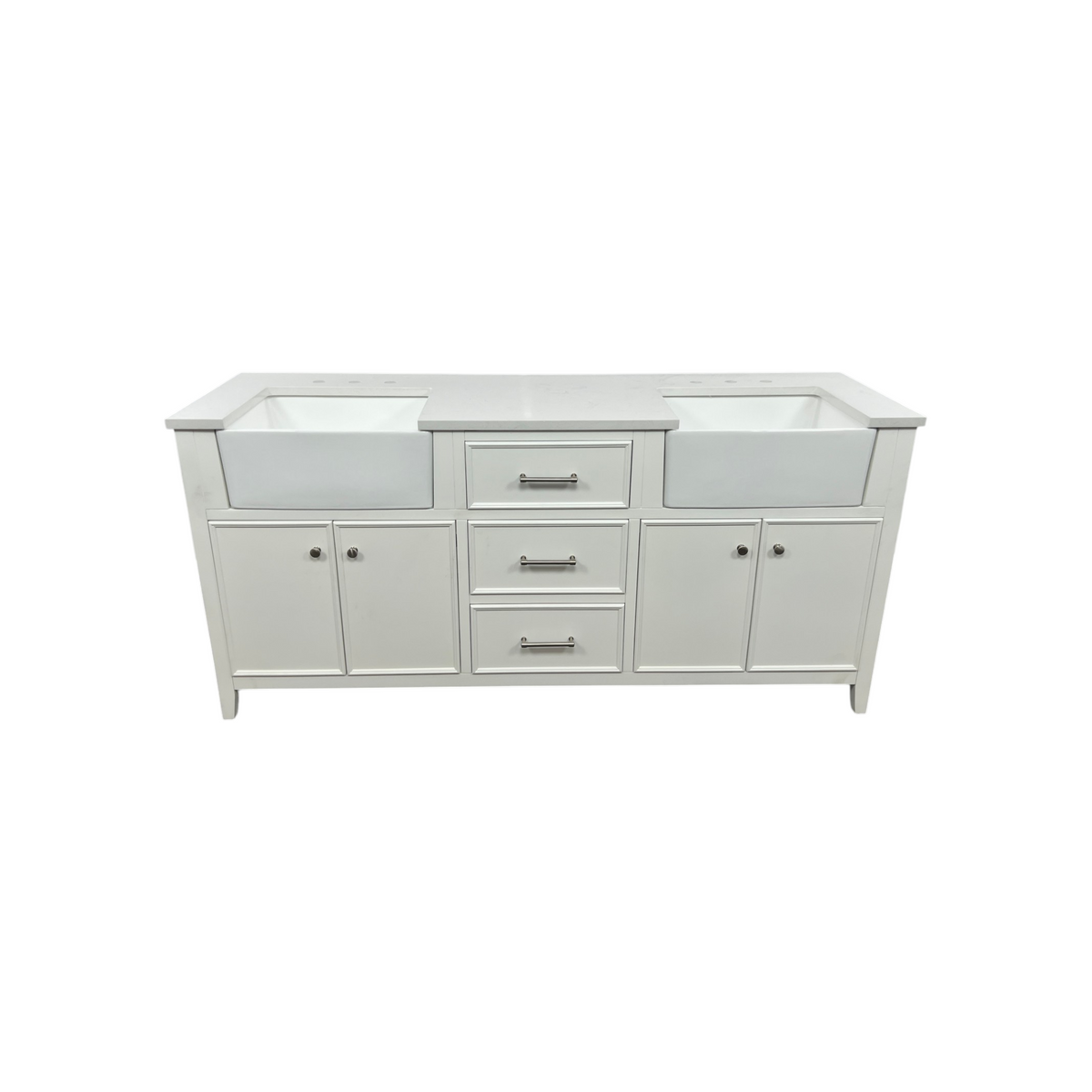 Birch Lane Aisa 72" Double Bathroom Vanity