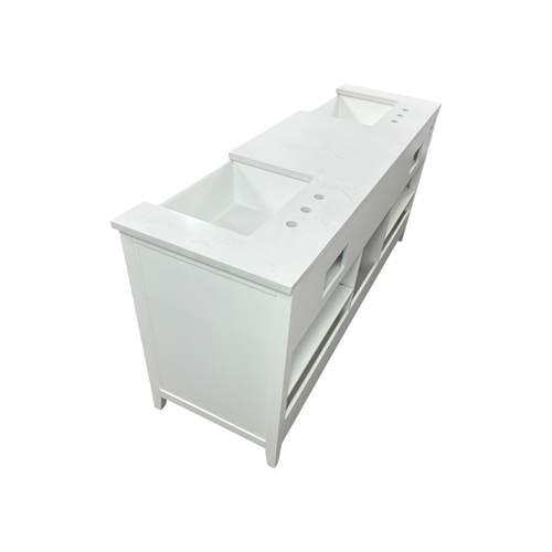 Birch Lane Aisa 72" Double Bathroom Vanity, image 9