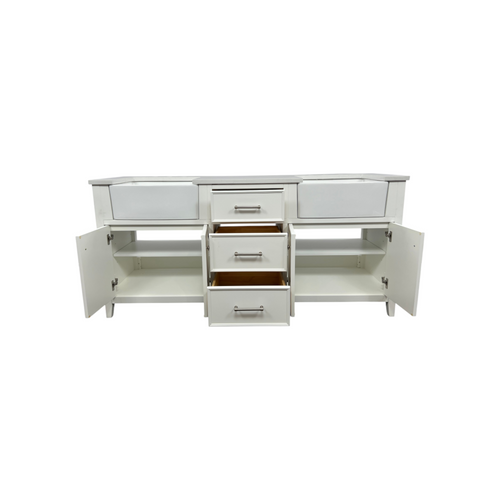 Birch Lane Aisa 72" Double Bathroom Vanity, image 16