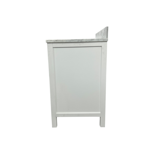 AllModern Kiara 24" Carrara Marble Single Bathroom Vanity, image 13