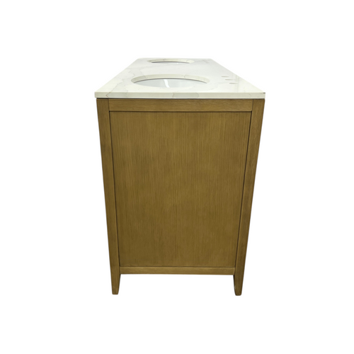 Highbury Furnishings Alsup 60'' Double Bathroom Vanity with Quartz Top, image 9