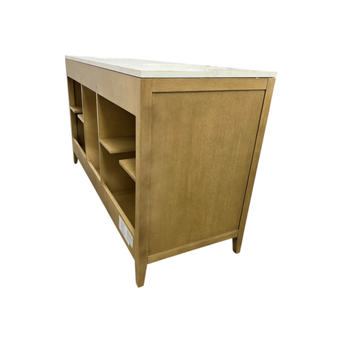 Highbury Furnishings Alsup 60'' Double Bathroom Vanity with Quartz Top, image 13