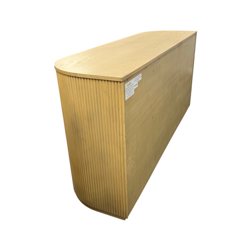 Orren Ellis Queensbury Solid Wood Fluted Dresser And Queensbury Solid Wood Fluted Nightstand Set, image 6