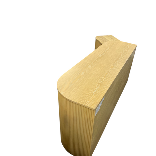 Orren Ellis Queensbury Solid Wood Fluted Dresser And Queensbury Solid Wood Fluted Nightstand Set, image 7
