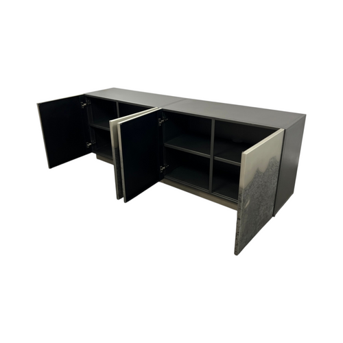 Joss and Main Malibu 82" W Iron Sideboard, image 9