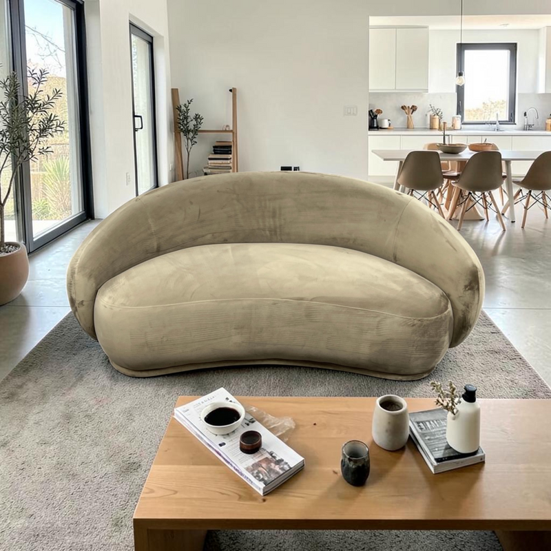 Meridian Furniture Emery Velvet Loveseat