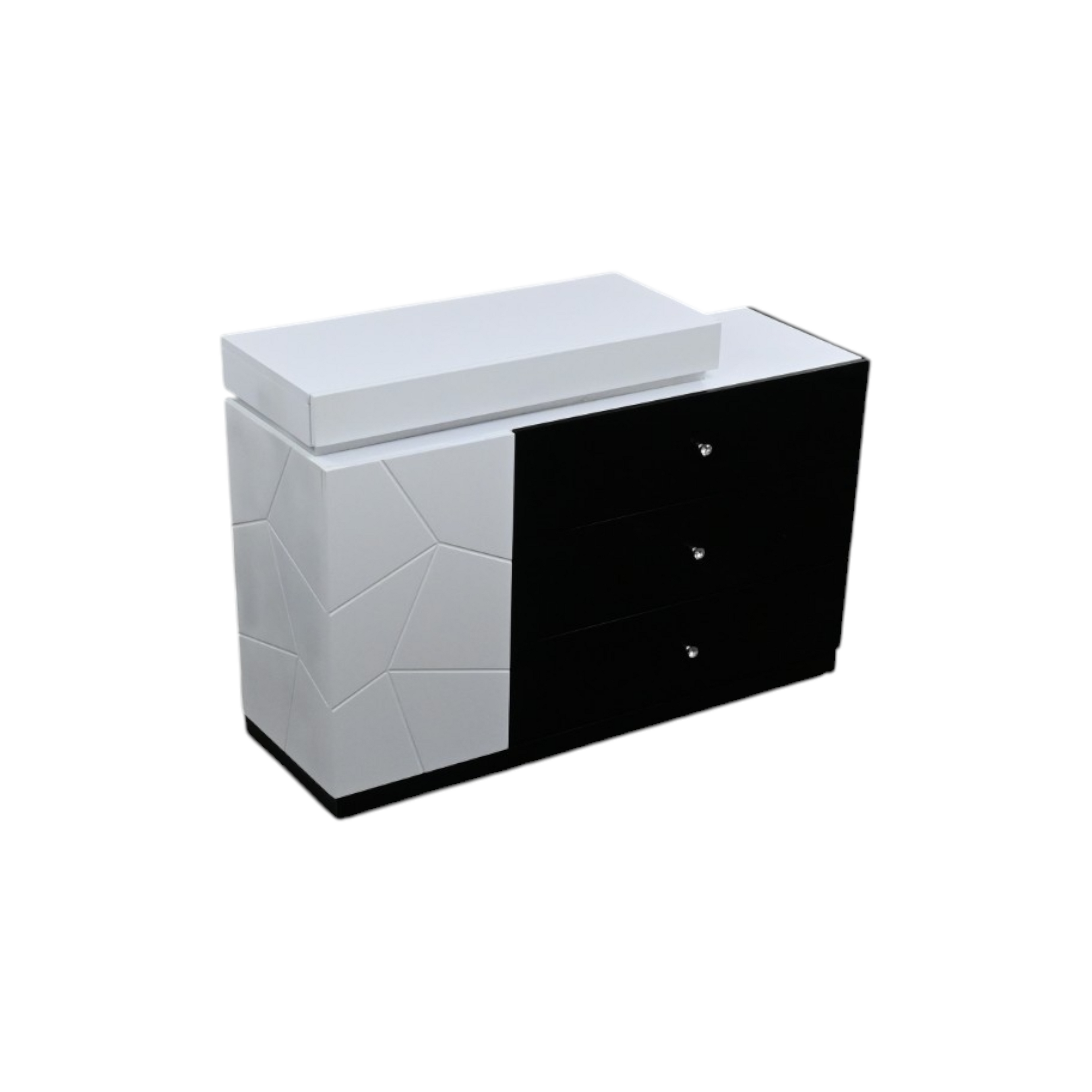 Orren Ellis Athlone 4 Drawer Combo Dresser