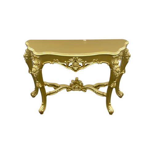 Bloomsbury Market American Solid Oak Carved Entryway Console Table, image 3