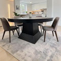 Joss and Main Laudine Extendable Oak Oval Dining Table