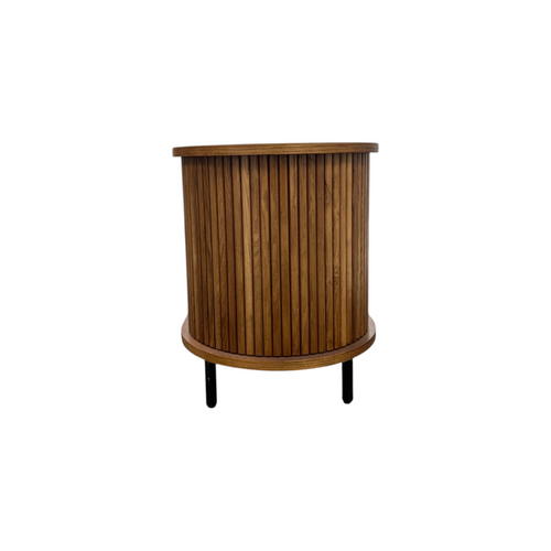 Povison Eos-78.74"Mid-Century Modern Tambour Door TV Stand, image 5