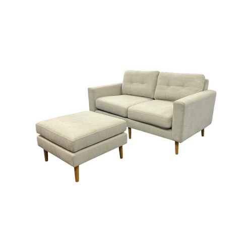 Burrow Nomad Loveseat with Ottoman, image 3