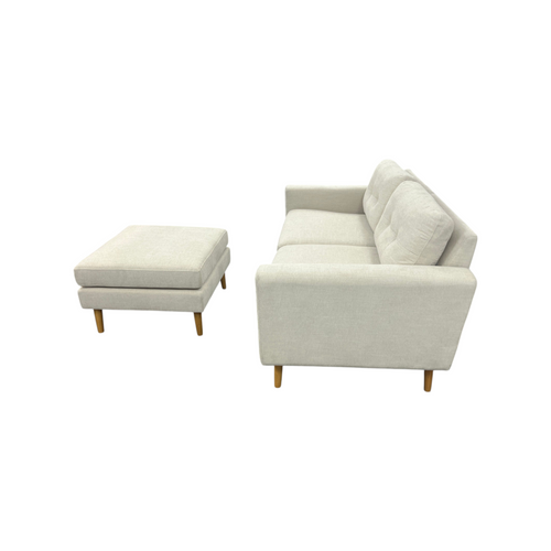 Burrow Nomad Loveseat with Ottoman, image 4
