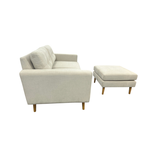 Burrow Nomad Loveseat with Ottoman, image 8