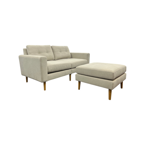 Burrow Nomad Loveseat with Ottoman, image 9
