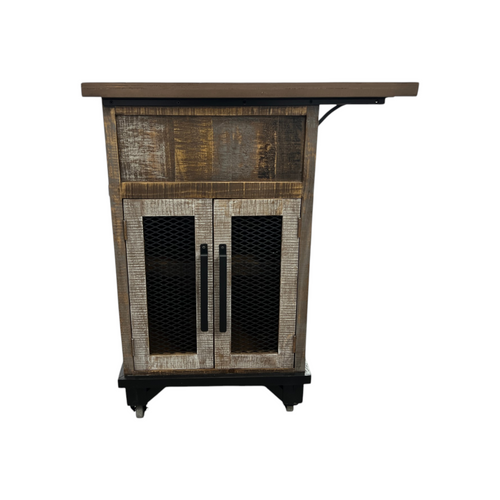 Loon Peak Sabetha Solid Wood Kitchen Island, image 5