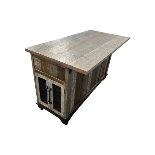 Loon Peak Sabetha Solid Wood Kitchen Island, image 7