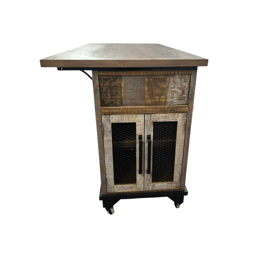 Loon Peak Sabetha Solid Wood Kitchen Island, image 9