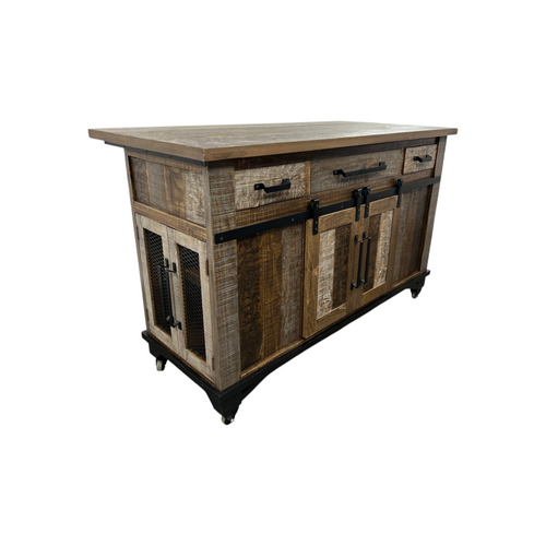Loon Peak Sabetha Solid Wood Kitchen Island, image 10