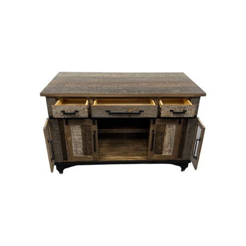 Loon Peak Sabetha Solid Wood Kitchen Island, image 12