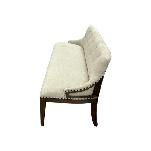 Lark Manor Aisja Upholstered Shelter Dining Bench - Brown, image 5
