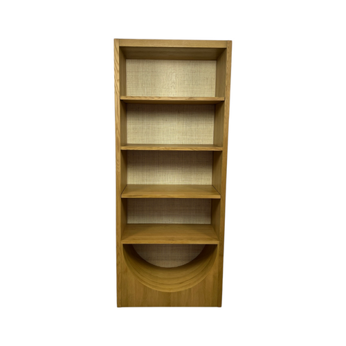 Birch Lane Macneil 4-Shelf Oak Bookcase, image 2