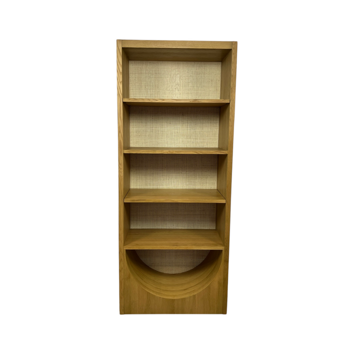 Birch Lane Macneil 4-Shelf Oak Bookcase, image 2