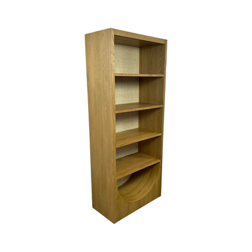 Birch Lane Macneil 4-Shelf Oak Bookcase, image 6