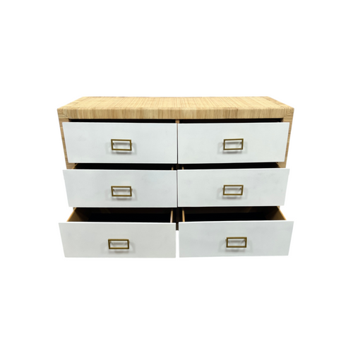 Beachcrest Home Janell 6 Drawer Double Dresser, image 9