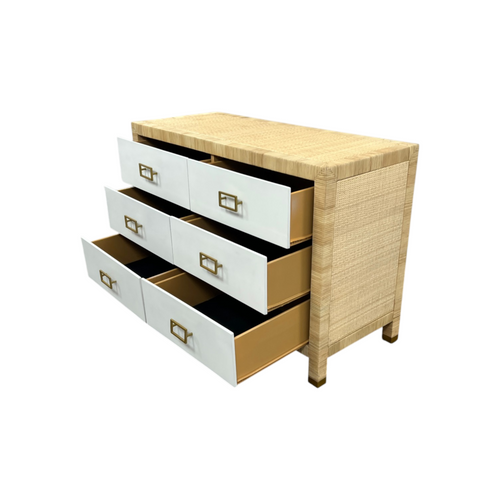 Beachcrest Home Janell 6 Drawer Double Dresser, image 11