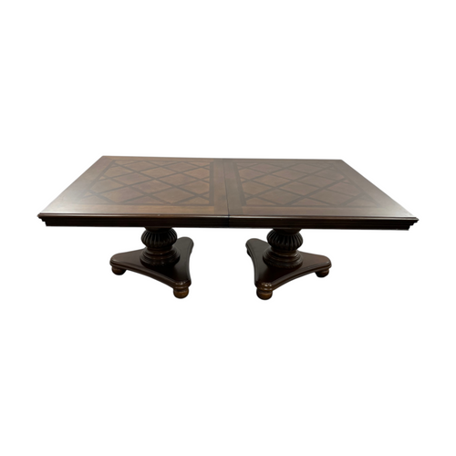 Lark Manor Engles Traditional Extendable Dining Table · Cherry Finish · Seats up to 8, image 3