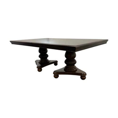 Lark Manor Engles Traditional Extendable Dining Table · Cherry Finish · Seats up to 8, image 4