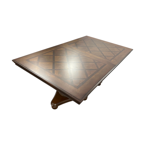 Lark Manor Engles Traditional Extendable Dining Table · Cherry Finish · Seats up to 8, image 9