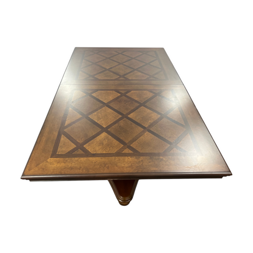 Lark Manor Engles Traditional Extendable Dining Table · Cherry Finish · Seats up to 8, image 11
