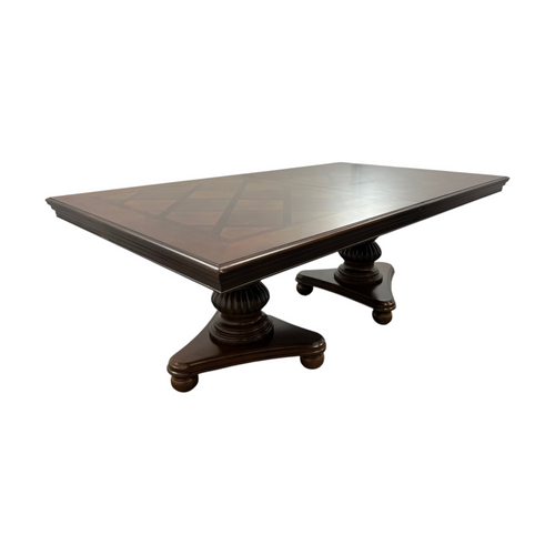 Lark Manor Engles Traditional Extendable Dining Table · Cherry Finish · Seats up to 8, image 12