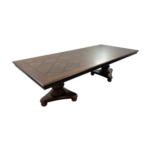 Lark Manor Engles Traditional Extendable Dining Table · Cherry Finish · Seats up to 8, image 14