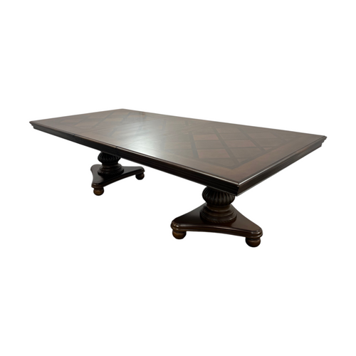 Lark Manor Engles Traditional Extendable Dining Table · Cherry Finish · Seats up to 8, image 15