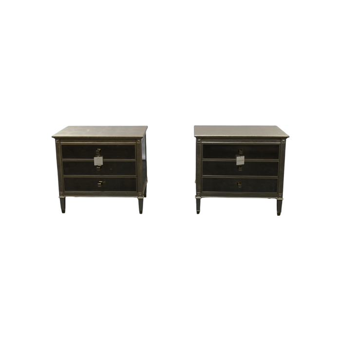 Caracole Antique Mirror Nightstand Set of 2, image 2