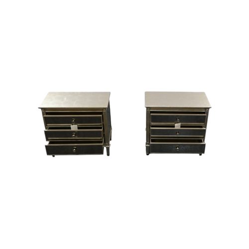 Caracole Antique Mirror Nightstand Set of 2, image 9